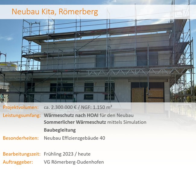 Referenz Kita Römerberg